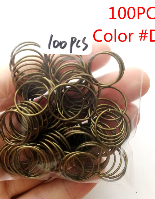 Load image into Gallery viewer, 5Pcs Golden Silver Viking Spiral Charms Hair Tubes Braid Dread Dreadlock Beads Clips Cuffs Rings Jewelry Hair Accessories Woman
