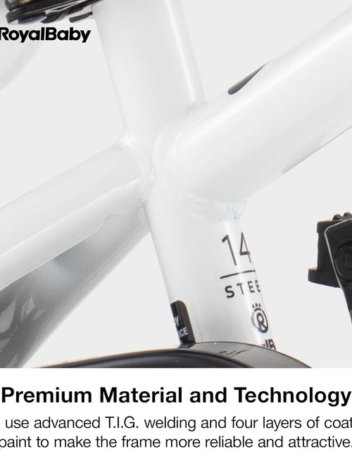 Load image into Gallery viewer, Kids Bike Boys Girls Freestyle Bicycle 12 14 16 Inch with Training Wheels, 16 18 20 with Kickstand Child'S Bike, Blue Red White Pink Green Orange
