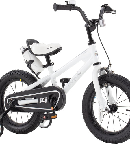 Kids Bike Boys Girls Freestyle Bicycle 12 14 16 Inch with Training Wheels, 16 18 20 with Kickstand Child'S Bike, Blue Red White Pink Green Orange