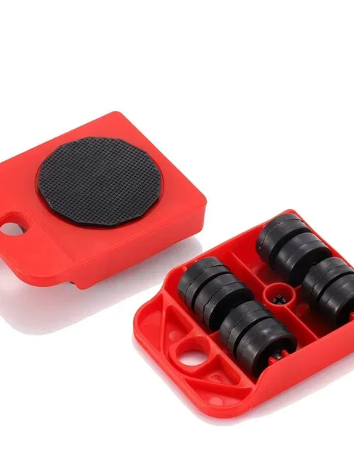 Load image into Gallery viewer, EasyGlide Furniture Mover Set – Heavy Lifter Bar &amp; Slider Wheels for Effortless Moving
