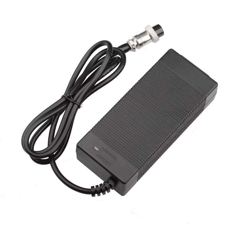 67.2V 2A Lithium Battery Charger for 16S 60V Li-Ion Battery Pack Fast Charging 3Pin-Gx16 Connector Electric Bicycle Charger